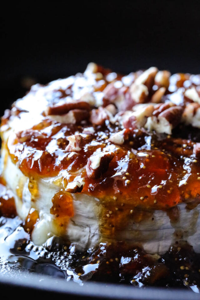 Baked Brie with Jam Daily Appetite