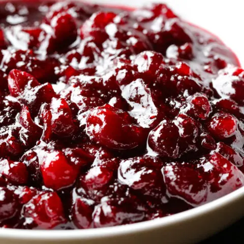 Bourbon Cranberry Sauce