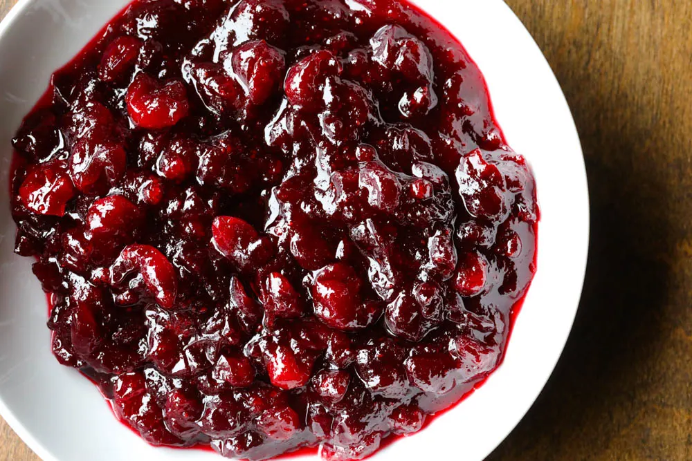 Bourbon Cranberry Sauce