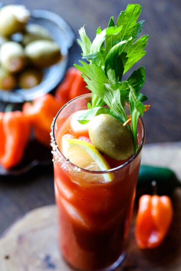 Bourbon Bloody Mary