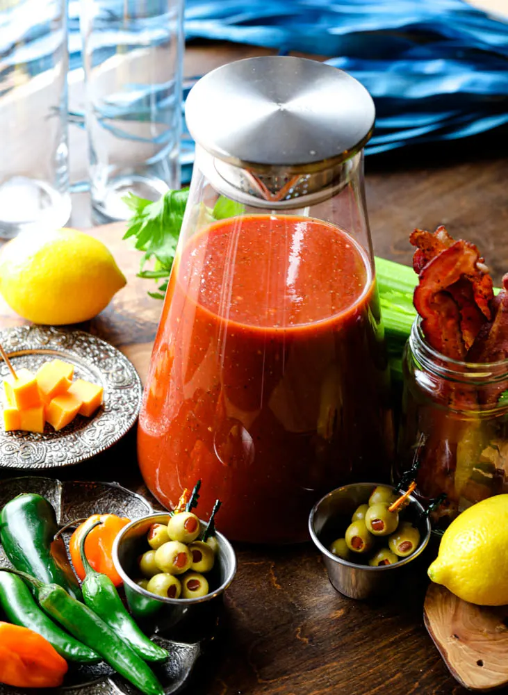 Homemade Bloody Mary Mix Recipe