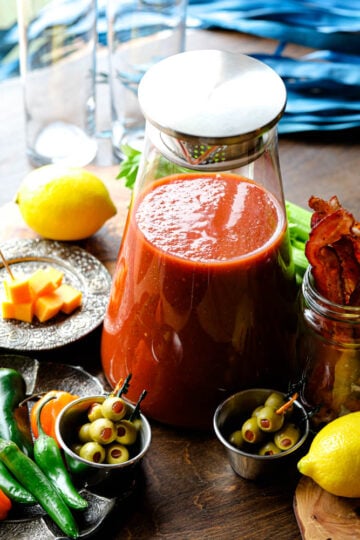 Homemade Bloody Mary Mix