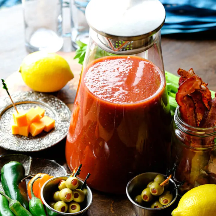 Homemade Bloody Mary Mix