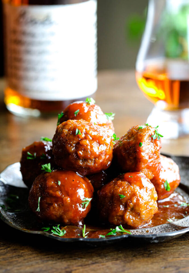 Bourbon Meatballs Daily Appetite