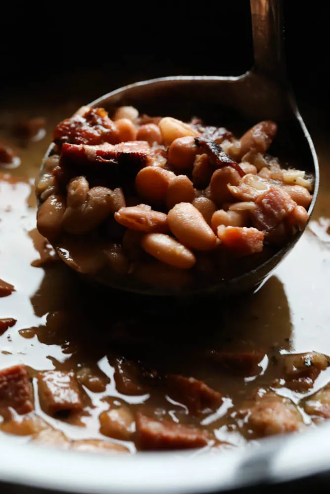 Crock Pot Pinto Beans and Ham 5