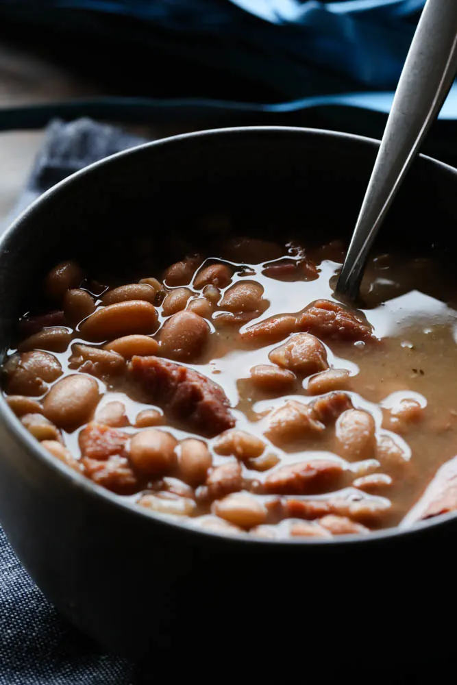 Crock Pot Pinto Beans and Ham 3