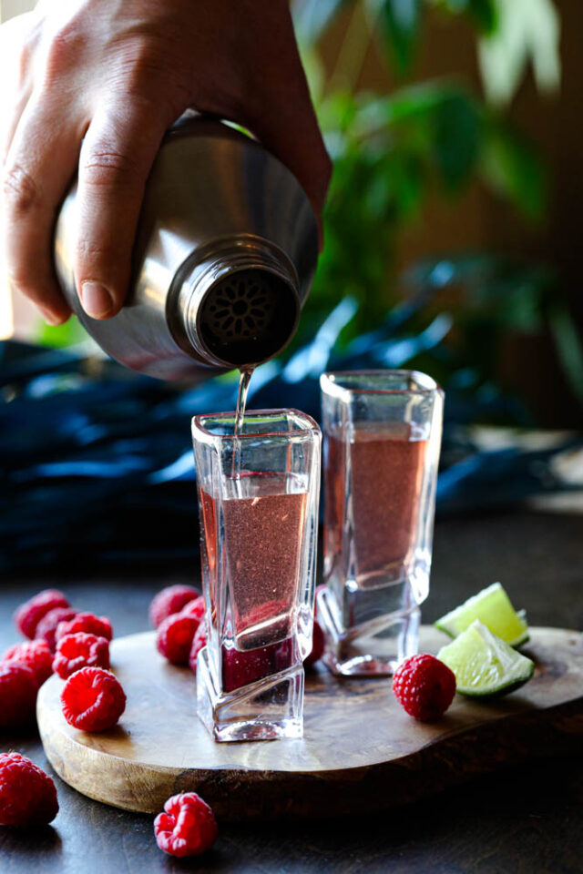Raspberry Kamikaze Shot Recipe