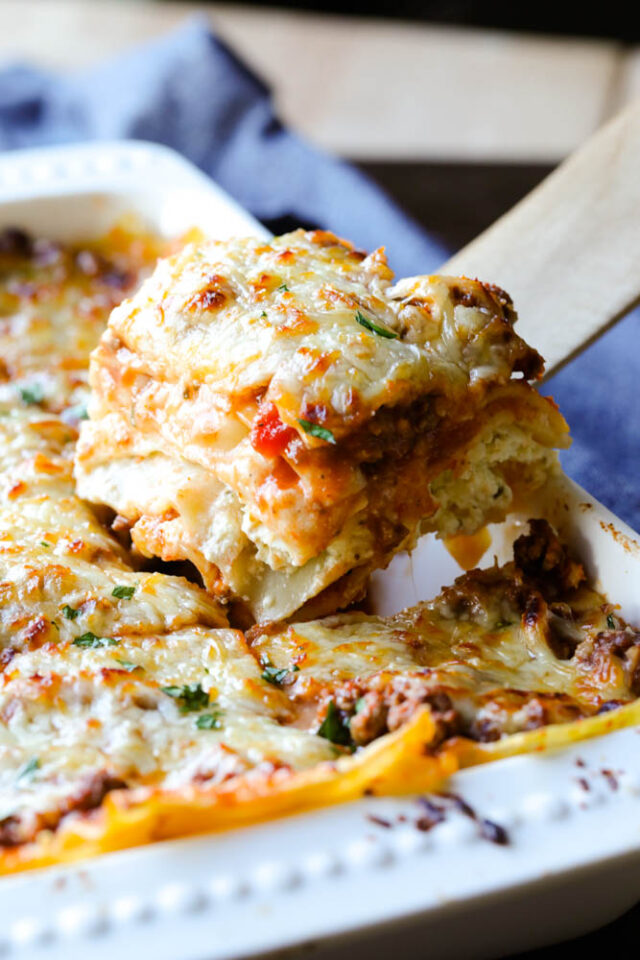 Basic Lasagna Recipe with Ground Beef - Daily Appetite