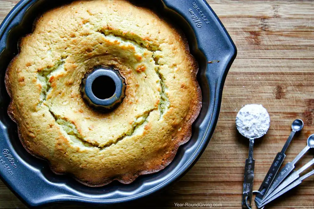 Banana Pound Cake Banana Pound Cake in a Bundt Pan