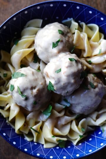 Crock Pot Swedish Meatballs