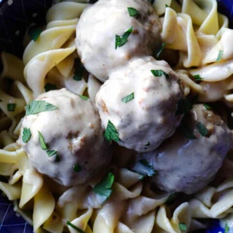 Crock Pot Swedish Meatballs
