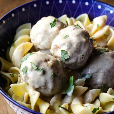 Crock Pot Swedish Meatballs