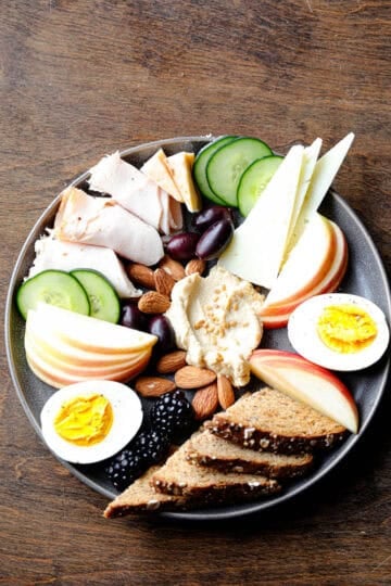 High Protein Turkey Snack Board