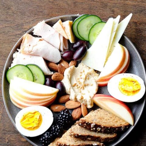 High Protein Turkey Snack Board
